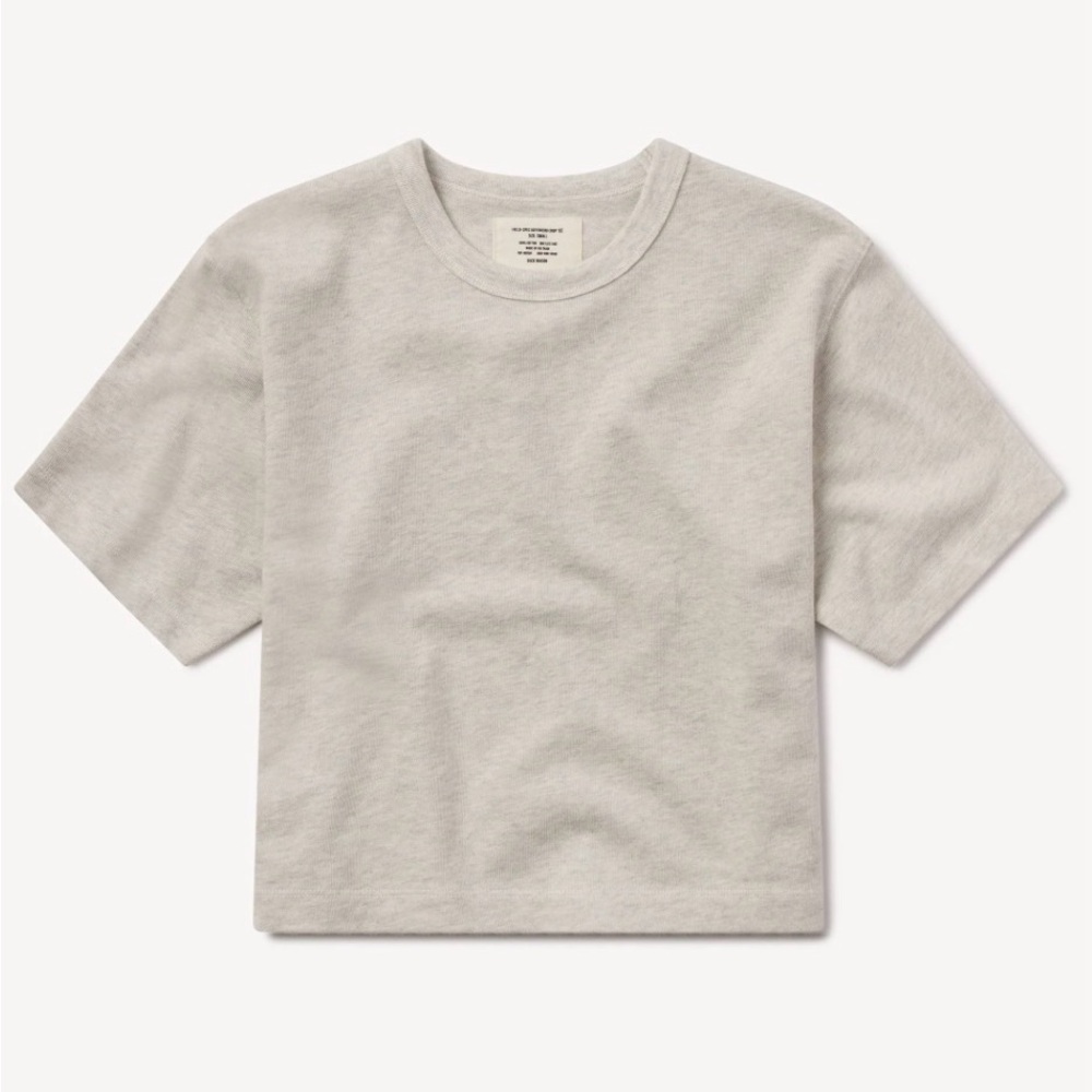 Buck Mason Heavyweight Crop Boyfriend T